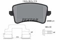 TEXTAR 2460601 TEXTAR Bremsbelagsatz, Scheibenbremse für AUDI