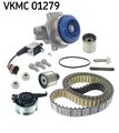 SKF Wasserpumpe + Zahnriemensatz VKMC 01279 für SKODA VW