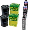 2xMANN-FILTER ÖLFILTER-W 717/2 +2xLiqui Moly Pro-Line Motorspülung/2x Cera Tec