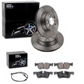 EuroBrake BREMSSCHEIBEN + BELÄGE HINTEN passend für BMW 1er F40 2er F44 F45 F46
