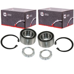 2x A.B.S. RADLAGER-SATZ HINTEN BEIDSEITIG passend für BMW 3 Z3