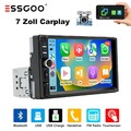 7" Autoradio Tragbar Touchscreen Wireless Apple CarPlay Android Auto BT + Camera