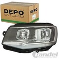 DEPO H4 P21W PY21W W5W SCHEINWERFER RECHTS SCHWARZ PASSEND FÜR VW MULTIVAN
