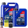 Motoröl 0W30 LIQUI MOLY Synthoil Longtime Plus 6L +MANN Ölfilter +Spülung