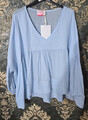 süsse Bluse Herbst Boho Bohemian Damen HIPPIE Tunika Gr 36 38 40 42 Baumwolle