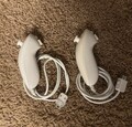 Nintendo Wii Nunchuk Original Weiß Guter Zustand