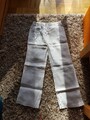Leinenhose weiss Gr 36