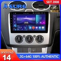 Android 14 Autoradio Für Ford Focus Transit MK7 S-Max GPS Nav CarPlay 2G+64G SWC