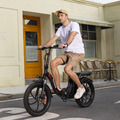 E-Bike Klapprad 20 Zoll 36V Elektrofahrrad 250W Damen/Herren e-CityBike 25km/h