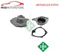 MOTOR KÜHLWASSERPUMPE WASSERPUMPE INA 538 0047 10 P FÜR DACIA LOGAN,LOGAN MCV