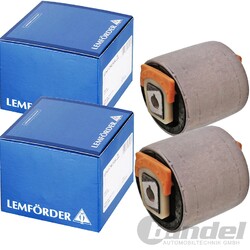 2x LEMFÖRDER QUERLENKERLAGERUNG VORDERACHSE UNTEN HINTEN für AUDI A8 VW PHAETON