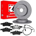 Zimmermann SPORT BREMSSCHEIBEN + BELÄGE HINTEN passend für MINI R50 R52 R53