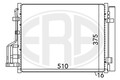 Kondensator Klimaanlage ERA 667122 für FD HYUNDAI KIA ED PRO SW CEE i30 CRDi 115