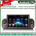 8-Kern 64GB DAB+ BT Android 14 Autoradio GPS Navi für Fiat Panda MK3 CarPlay DSP