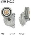 SKF Spannrolle, Keilrippenriemen Links, Mitte, Rechts u.a. für FORD, MAZDA