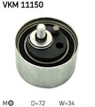 SKF VKM 11150 Spannrolle, Zahnriemen links für AUDI SKODA VW