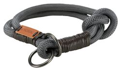 Trixie BE NORDIC Zug-Stopp-Halsband Hunde Halsband  blau petrol grau