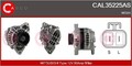CASCO CAL15372GS Lichtmaschine Generator 180A 12V für FIAT Ducato Bus (250, 290)