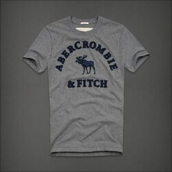 A stylish and fitting ABERCROMBIE&FITCH T-shirt with beautiful print/embroidery