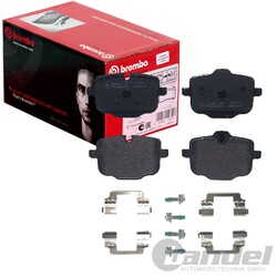 BREMBO PRIME LINE BREMSBELÄGE HINTERACHSE PASSEND FÜR ALPINA B7 BMW 3 4 5 6 7 8
