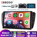 9" Autoradio Carplay 1+32G Android 13 GPS NAV RDS Für Seat Ibiza MK4 6J 09-2013