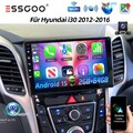 Für Hyundai i30 2012-2016 64G Android15 Autoradio Apple Carplay GPS Navi BT +Kam