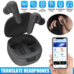AI übersetzer Ohrhörer 144 Sprachen Echtzeit übersetzer Kopfhörer Smart Voice