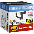 Für MB C-Klasse W205 Kombi 14-18 AutoHak Anhängerkupplung abnehmbar +13po spezi.