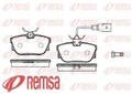 REMSA 0767.01 Bremsbelagsatz für Scheibenbremse Bremsbelagsatz für VW 