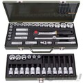 PROXXON STECKSCHLÜSSEL SATZ + VIELZAHN XZN NUSS-SATZ 47 tlg. BIT-NÜSSE 1/2" Zoll