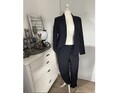 Wie neu Anzug KAFFE Jillian Blazer Hose Midnight blau 46 Leger Hosenanzug