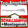 Endschalldämpfer für VW T5 TRANSPORTER 2.0 BITDI 2.0 2.5 TDI 03-15 LWB Auspuff