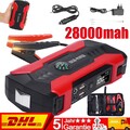 28000mAh Auto Starthilfe Jump Starter KFZ Powerbank 800A Ladegerät Booster 12V