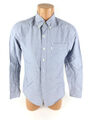 Levis Herren Hemd Slim Fit langarm blau uni Freizeithemd Gr. S (16996)