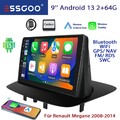 Apple CarPlay 2+64G Android13 Autoradio BT RDS FM Für Renault Megane 3 2008-2014