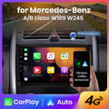 4G+64GB Android 13 Autoradio CarPlay DAB+GPS Navi für Benz W245 W169 4G LTE RDS