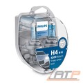 PHILIPS WHITEVISION H4 ULTRA 12342WVUSM GLÜHLAMPE 55/60W HALOGENLAMPE 4200K