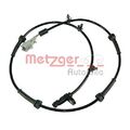 1x Sensor, Raddrehzahl METZGER 0900557 passend für NISSAN