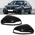 2× Für Benz W205 X253 W222 W213 Außenspiegel Spiegelkappen Gehäuse Links+Rechts