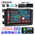 Für Mercedes Benz Smart 451 05-10 Autoradio GPS NAV CarPlay Android 13 4+64G Cam