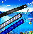 30-200 CM Aquarium LED Beleuchtung Licht Aufsetzleuchte Vollspektrum & Weiß+Blau