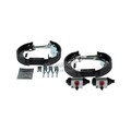 1x Bosch Bremsbackensatz hinten u.a. für Ford | 0204114666