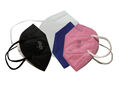 FFP2 Maske Mundschutz Atemschutzmaske Masken Weiß, Schwarz, Dunkelblau, Pink