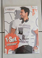 LIVERGY Herren T-Shirt Gr. L weiß mit Aufdruck +neu+
