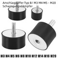 Gummipuffer/Silentblock/ Anschlagpuffer/ M3 M4 M5 - M20 Schwingungsdämpfer Typ B