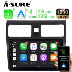 2+32G Android14 Autoradio Für SUZUKI SWIFT III EZ MZ 2004-2009 Carplay GPS Navi