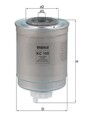 Kraftstofffilter MAHLE KC 109 Anschraubfilter für LDV FORD TRANSIT TOURNEO Bus