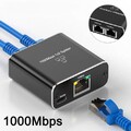 RJ45 Adapter Splitter 1 auf 2 Ethernet LAN Splitter Netzwerkkabel CAT5/6/7/8 ~