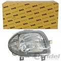 TYC HAUPTSCHEINWERFER H4 RECHTS passend für RENAULT CLIO II 1.2 - 2.0 16V DTI