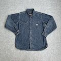 LEE Vintage Jeans Hemd Langarm Jeanshemd Gr. S Overshirt Denim Shirt 22811 Blau